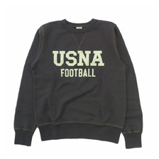 Buzz Rickson's SET-IN CREW NECK SWEAT SHIRTS "USNA" BR69696画像