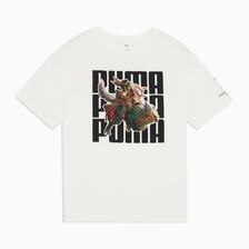 PUMA MONSTER HUNTER WILDS TEE PUMA WHITE 636486-02画像