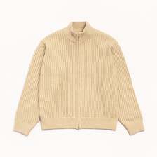 STUSSY LAMBS WOOL ZIP SWEATER 117269画像