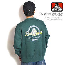 BEN DAVIS BD SCRIPT EMB CREW I-26380008画像