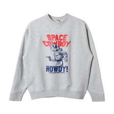 BARNS Super Heavy Weight Print Sweatshirt SPACE COWBOY BR-26101画像