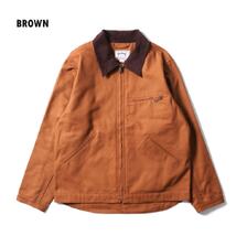 HOUSTON 51560 DUCK ZIP WORK JACKET画像