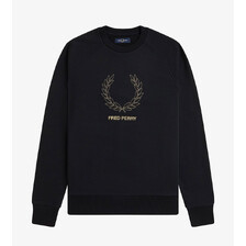 FRED PERRY Outline Laurel Wreath Sweatshirt M1769画像