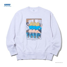RADIALL LOVE BEER - CREW NECK SWEATSHIRT L/S RAD-25MW-CUT003画像