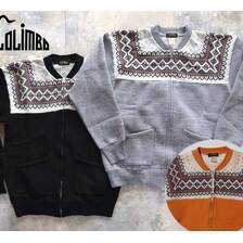 COLIMBO HUNTING GOODS SNOW FLAKE ZIP SWEAT ZA-0440画像