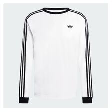 adidas Originals 3 Stripes L/S Tee White KE3545画像
