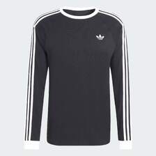 adidas Originals 3 Stripes L/S Tee Black KE3546画像