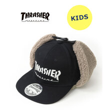 THRASHER キッズ MAG LOGO ツイルフライトキャップ 24TH-C51K画像