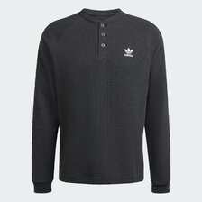 adidas Originals Trefoil Essentials L/S Henley JW1050画像