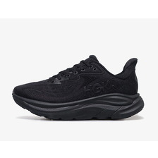 HOKA W CLIFTON 10 BLACK/BLACK 1162031-BBLC画像