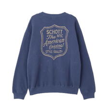 Schott SHIELD CREW KNIT SWEAT 7826132002画像