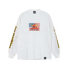 TOY MACHINE AMERICAN MONSTER FADE WASH LONG TEE TMPGLT4画像
