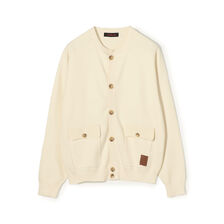 CABaN コットンカシミヤ フラップポケットニットブルゾン 59025402006画像