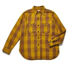 WAREHOUSE Lot 3104 FLANNEL SHIRTS A柄 NON WASH画像