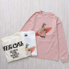 The Endless Summer TES MALIBU GIRL LONG SLEEVE T-SHIRT FH-26374316画像