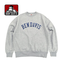 BEN DAVIS ARCH LOGO CREW SWEAT I-26380009画像