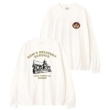 AVIREX &times; FINAL FANTASY VII REMAKE L/S T-SHIRT &rdquo;SAM'S DELIVERYSERVICE&rdquo; 7836130013画像