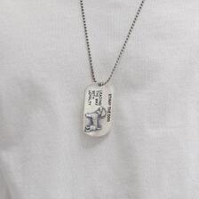 AVIREX &times; FINAL FANTASY VII REMAKE DOG TAG STAMP THE DOG 7836182002画像