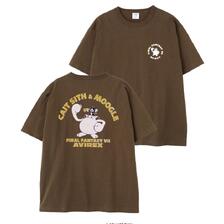 AVIREX &times; FINAL FANTASY VII REMAKE CREW NECK T-SHIRT &rdquo;CaitSith&MOOGLE&rdquo; 7836134033画像