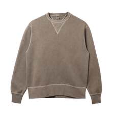 BARNS "STANDARD" 30/7 COZUN はめ込み両Vガゼットスウェット Pigment Dye BR-3000PG画像