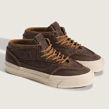 VANS OTW by Vans Skate Half Cab Moc Stitch Vibram Leather Potting Soil VN000ED1DMV画像