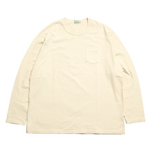 BURGUS PLUS L/S High-Density Nep T-Shirt HBP-034画像