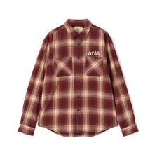 AVIREX A.A.R.C OMBRE CHECK EMB SHIRT 7836120003画像
