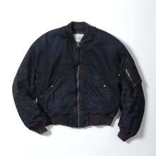 GOLD GL15855H CLIMASHIELD PADDING 10oz. DENIM MA-1 PIGMENT PAINTED画像