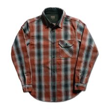 DELUXEWARE HV-59 OMBRE HEAVY NEL SHIRT画像