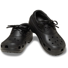 crocs CLASSIC ISLANDER BLACK/BLACK 212022-060画像