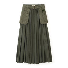 AVIREX MILITARY POCKET BELT POUCH PLEATED SKIRT 7836116603画像