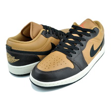 NIKE AIR JORDAN 1 LOW SE flax/blk-baroque brn HQ3603-201画像