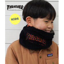 THRASHER キッズ MAG LOGO リバーシブルネックウォーマー 22TH-K50K画像