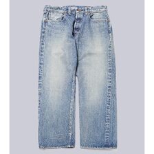 INTERIM SHABBY HEAVY KIBATA CLASSIC HYPER BIG WWII 1943 DENIM JEANS IT26S051HB画像