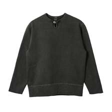BARNS Button Works 30/7 COZUN 5￠coin Concho Sweatshirt Pigment Dye BR-25480画像