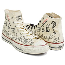CONVERSE ALL STAR AGED 87 HC HI STRANGER THINGS 5 NATURAL 31317091画像