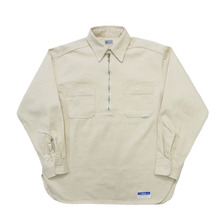 UNION HERCULES MADE ハーフZIPシャツ ナチュラル HE251S03-003画像