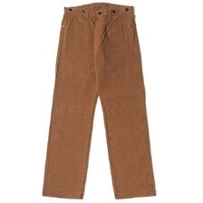 GREENEBAUM Lot 1229 1900 4POCKET HEAVY LEATHER BOUND OVERALL ダックストライプ画像