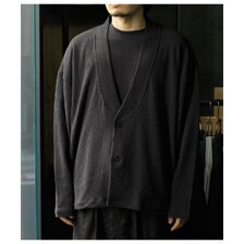 NONNOTTE Hard Twist Ostrich Jersey Minimum Smoking Jacket N-26S-037画像