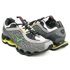 MIZUNO WAVE PROPHECY 13.2 QUIET SHADE / VIBRANT GREEN / GF WHITE D1GA261301画像