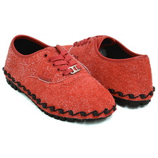 TOMOTAKA ONOZAKI UNAUTHENTIC COMPONENT SHOES RED SUEDE TMTK-S-0060-RDSD画像