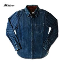 DELUXEWARE 7630A DENIM NEL SHIRT画像
