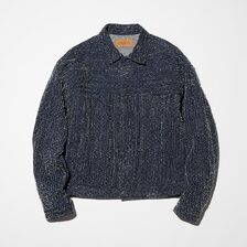 1000S THOUSANDS DAZZLE DENIM PLEATED JACKET TH-138画像