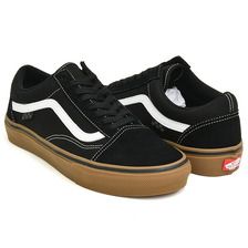 VANS SKATE OLD SKOOL BLACK / GUM / WHITE VN000EDNB9K画像