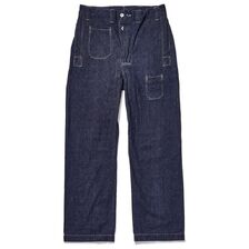 John Gluckow by WAREHOUSE Lot JG-01S 1910s Netmaker's Trousers インディゴデニム画像