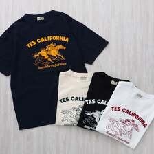 The Endless Summer TES 2026 HORSE RIDE FLOCKY T-SHIRT FH-26574300画像