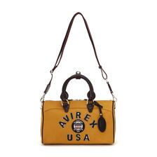 AVIREX LX VARSITY LEATHER MINI DUFFLE BAG 7836976704画像