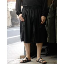 NONNOTTE Eau de Tailleur / W N Pleat Dock Shorts Trousers N-26S-024画像