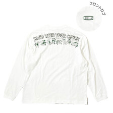 CHUMS Anti-Bug Hunting Bug L/S T-Shirt CH01-2714画像