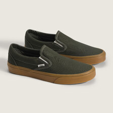 VANS CLASSIC SLIP-ON GUM OBSIDIAN FERN VN000DAHFRN画像